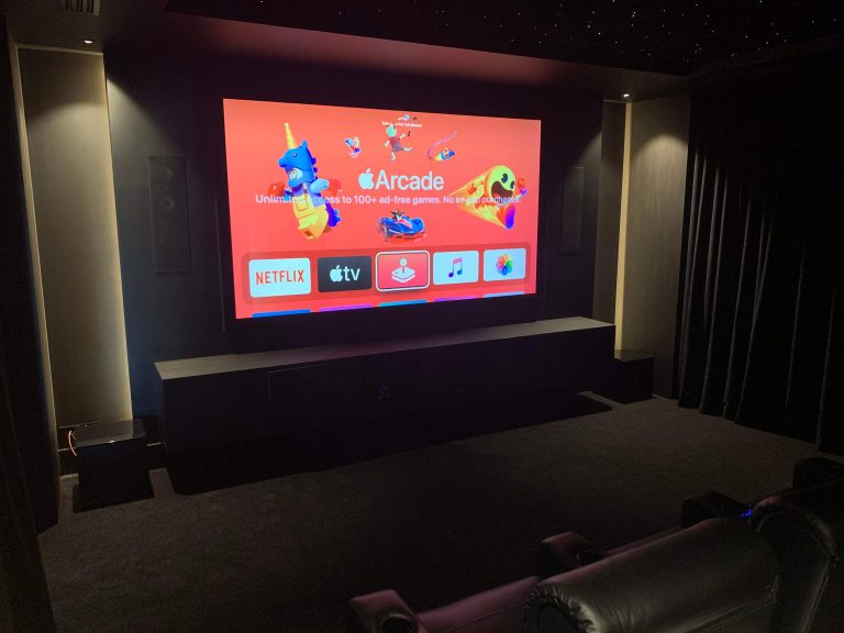 Home Theatre large screen